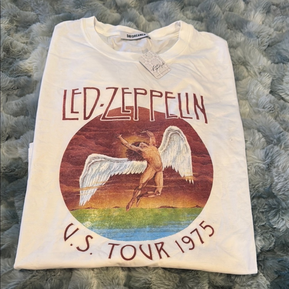 Led Zeppelin U.S. Tour 1975 Graphic Tee